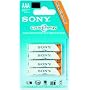 Sony Cycle Energy AAA Ni-MH Rechargeable Batteries (4-Pack)