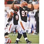 Geno Atkins Autographed / Signed Cincinnati Bengals Full Size Logo ...