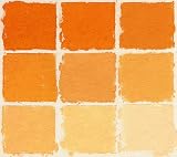 Henri Roche 3320 Set of all 9 Bright Orange Yellow
