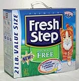 Fresh Step Scoopable Cat Litter, Perfume & Dye Free, 20-Pound Box
