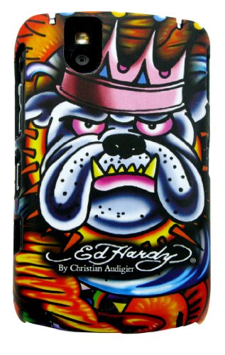 Ed Hardy Faceplate for BlackBerry Tour 9630 (King Dog Tattoo)