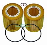 2 BMW Genuine Oil Filters E36& E46 (92-05) E39& E60 (95-07) X3 X5 Z3 Z4 (95-06)