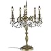 Elegant Lighting Rosalia Collection 9205TL18FG/SS 5-Light Table Lamp with Swarovski Strass/Elements Crystals, French Gold Finish