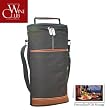 Wine Travel Carrier & Cooler Bag. Chills 2 bottles of wine or champagne. Great gift ideas for business, co-workers, family or friend. Free shipping and delivery right to your door step.