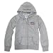 Kansas Jayhawks Women's Intuition Full Zip Hood (Medium, Heather Grey)