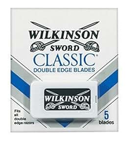 Amazon.com: Wilkinson Sword Classic Double Edge Razor Blades - 100 Ct