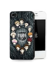 Wireless: KPOP EXO All Member exo XOXO WOLF Cartoon Lovely Photo Phone Case for iPhone 4/4s (Black) - AKP