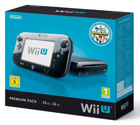 Console Nintendo Wii U 32 Go noire - 'Nintendo Land' premium pack