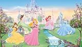 RoomMates JL1228M Disney Dancing Princess 6-Foot-by-10.5-Foot Prepasted Wall Mural
