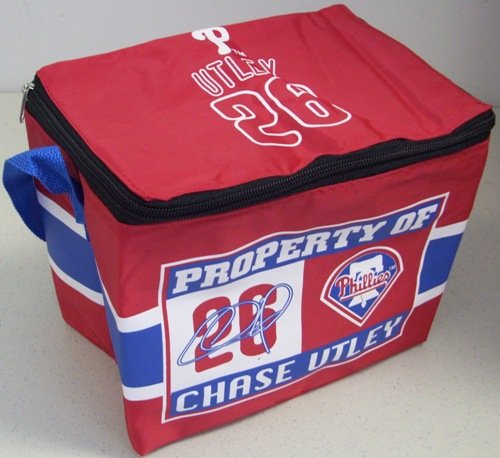Chase Utley Philadelphia Phillies Lunch Bag: 6 Pack Zipper Cooler