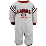 Majestic Alabama Crimson Tide Infant Ash Football Coveralls