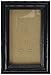 Craig Frames 200ASHBK 8 by 10-Inch Picture Frame, Wood Grain Finish, 0.75-Inch Wide, Black