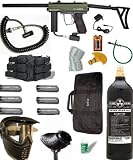 Spyder E-MR1 EMR1 Olive Paintball Marker Gun SNIPER Set