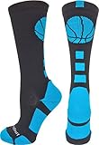 Basketball Logo Crew Socks (over 15 colors)