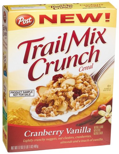 Post Grape Nutstrail Mix Crunch Cereal, 17-Ounce Boxes (Pack of 6) by Post