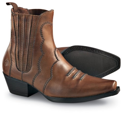 Women’s Earth Spirit Gore Western Boots Brown Picture
