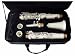 B-flat Clarinet with White Body, Silver Keys, &amp; Adjustable Thumb-rest