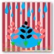 Digital III by Miguel Paredes 8"x8" Art Print Poster Latin