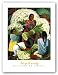Mercado De Flores by Diego Rivera 24.5"x20" Art Print Poster