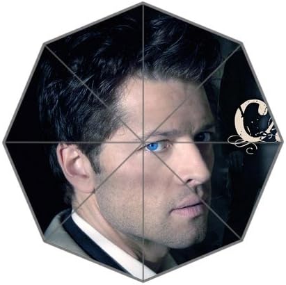 RainbowRain Supernatural Castiel Custom Foldable Umbrella 01