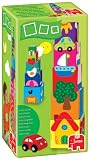 Eigenschaften Jumbo Spiele GmbH 18014 / Jumbo Spiele 18014 - Stapelturm aus Holz mit Auto