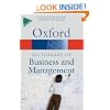 A Dictionary of Business and Management (Oxford Paperback Reference)