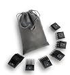 Oster Universal Comb Attachment Blade Guard 7-Piece Set, Size # 0, 1, 2, 4, 6, 8, 10 for Oster Professional Animal Clippers