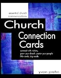 Church Connection Cards, Connect With Visitors, Grow Your Church, Pastor Your People