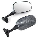Popular Style No Cutting No Drilling Carbon Fiber Look Motorcycle Moto Bike Rear View Side Mirrors For Honda 00-01 CBR 929 RR 02-03 CBR 954 RR 2000 2001 2002 2003 00 01 02 03