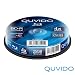 10 QUVIDO BD-R 25GB 4x Full Printable in Spindel // RiTEK