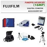 Fujifilm Finepix Hs20exr Digital Camera Accessory Kit Including 8gb Sdhc Me ....