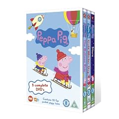 Peppa Pig Triple (Balloon Ride, Cold Winter Day and Stars) [DVD]