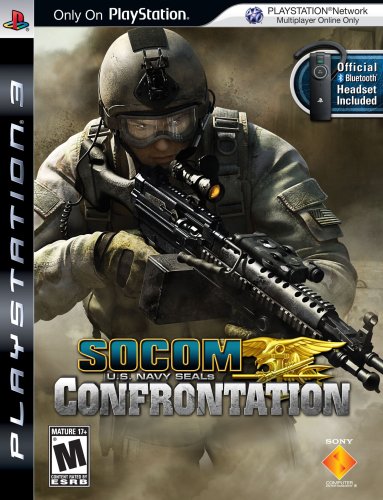 SOCOM: U.S. Navy SEALs Confrontation bundled with Bluetooth Headset