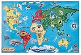Melissa and Doug World Map 33pc Floor