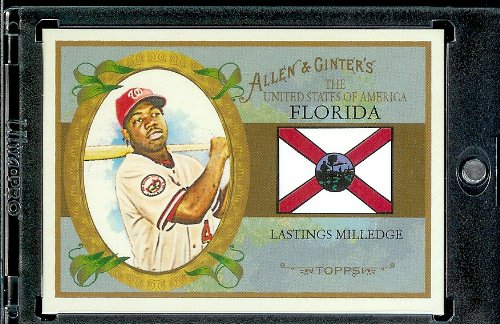Buy 2008 Topps Allen and Ginter U.S States # US9 Lasting Milledge ( Florida ) Washington Nationals -... by Topps