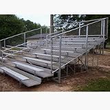 15' Preferred (All Aluminum) Bleachers (10 Rows)