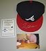 Tom Galvine Autographed/Hand Signed Atlanta Braves Cap/Hat