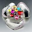 Big Flower Color Swarovski Crystal Brooches & Pins