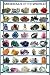 Poster, Minerals of the World, 24 in X 36 in. Ships same day.
