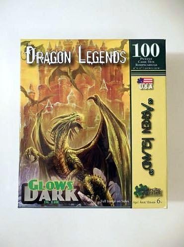 Arken Island Dragon Legends 100 Piece Puzzle