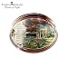 Thomas Kinkade The Garden Of Prayer Crystal Paperweight by The Bradford Exchange