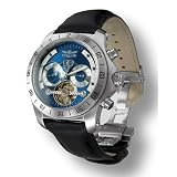 Perigaum Mens Stainless w  Blue Dial Transatlantic Watch by Perigaum