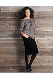 Newport News Jeanology Stretch velvet pencil skirt