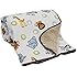 Bedtime Originals Jungle Buddies Velour Sherpa Blanket