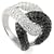 goldmaid Damenring 925 Silber, 2 Schlaufen, Pa R209S