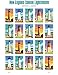 New England Coastal Lighthouses Sheet of 20 U.S. Postage Forever Stamps Scott 4795a