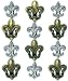 Jolee's Boutique Cabochons Dimensional Stickers, Fleur De Lis