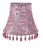 Pink Starburst Chandelier Shade