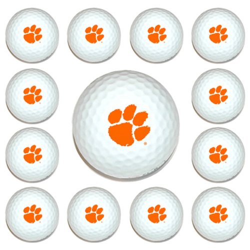 Clemson Tigers Dozen Pack Of Golf Balls From Team Golf