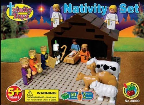 Trinity Toyz Nativity Set Building Block Set by Trinity Toyz